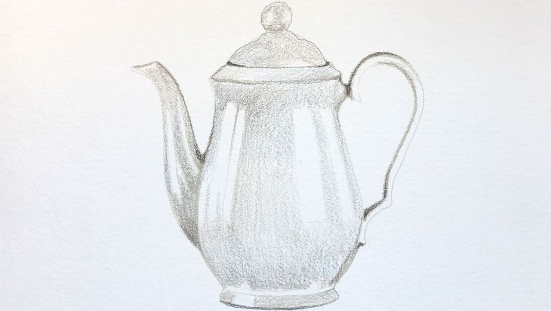 A drawn pot.