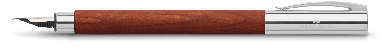 Faber-Castell - Pluma estilográfica Ambition madera de peral, B