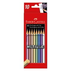 Faber-Castell - 10 EcoLápices color metalizados