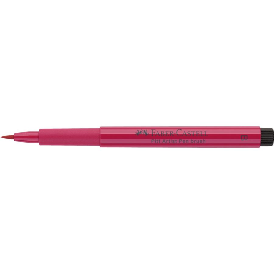 Faber-Castell - Rotulador Pitt Artist Pen Brush, rosa carmín