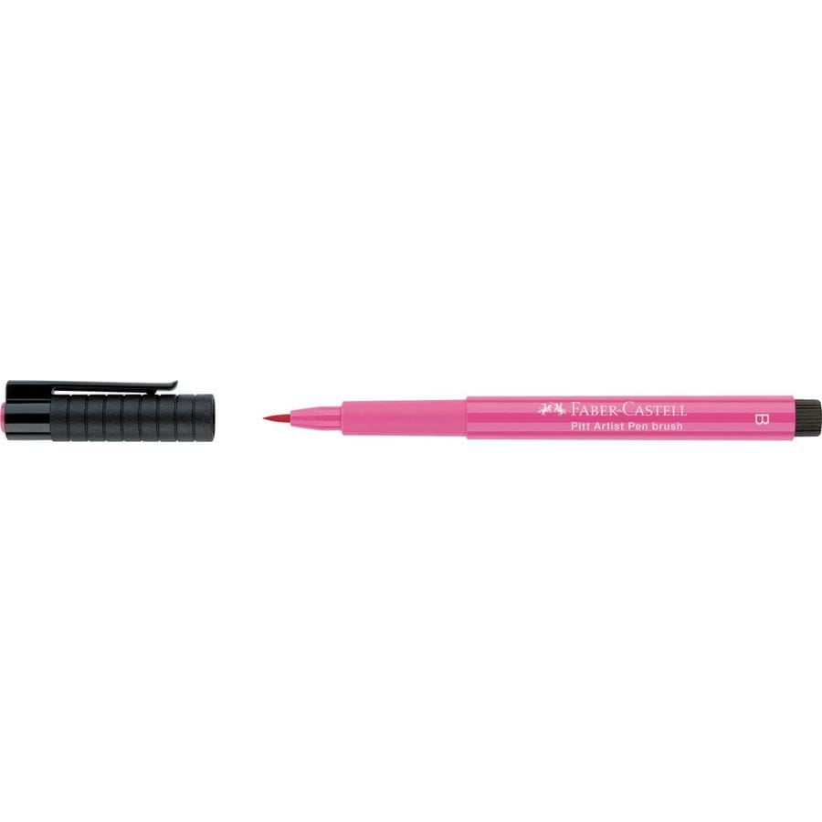 Faber-Castell - Rotulador Pitt Artist Pen Brush, rosa granza