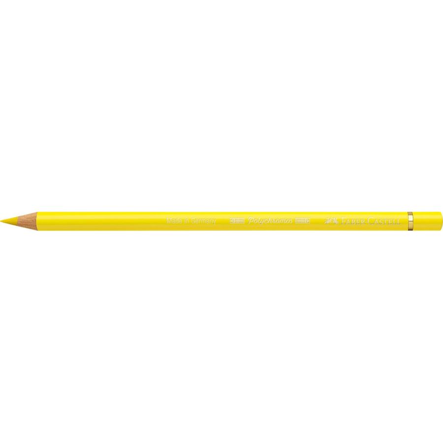 Faber-Castell - Lápiz de color Polychromos, 105 amarillo de cadmio claro