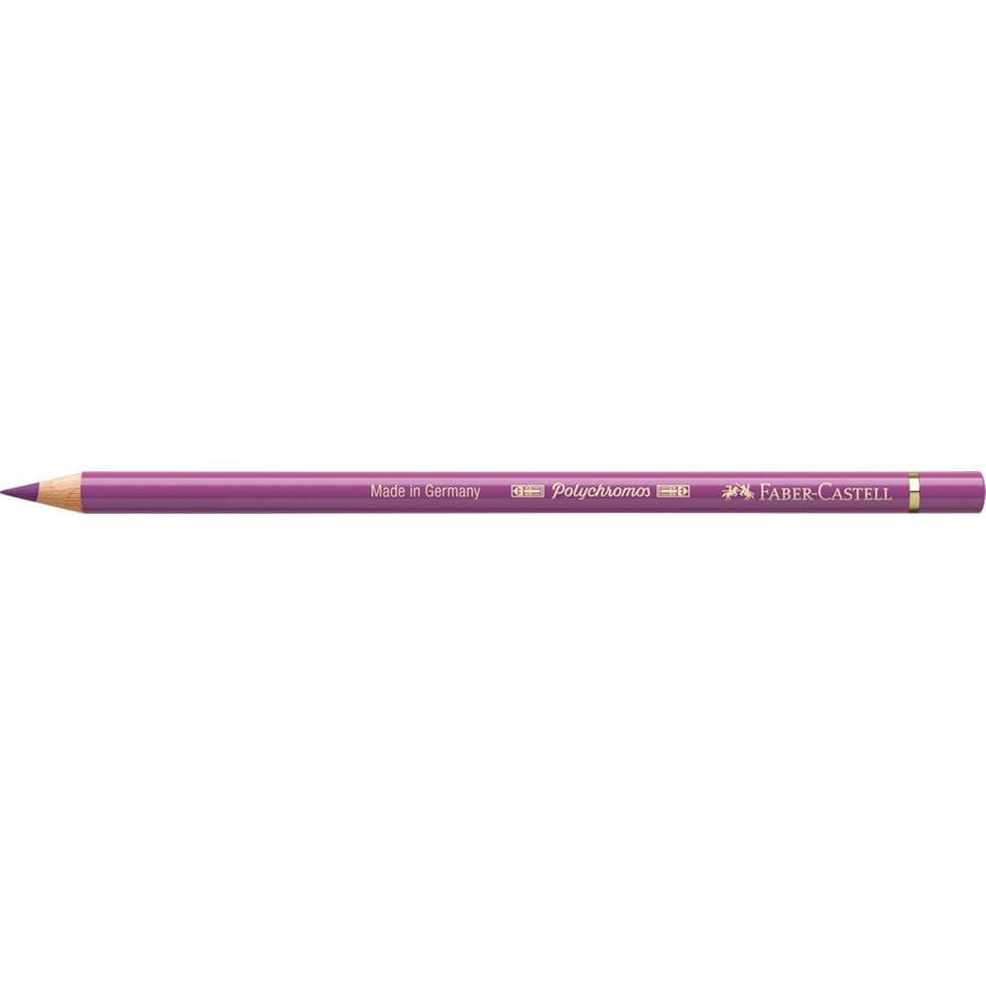 Faber-Castell - Lápiz de color Polychromos, 135 rojo violeta claro