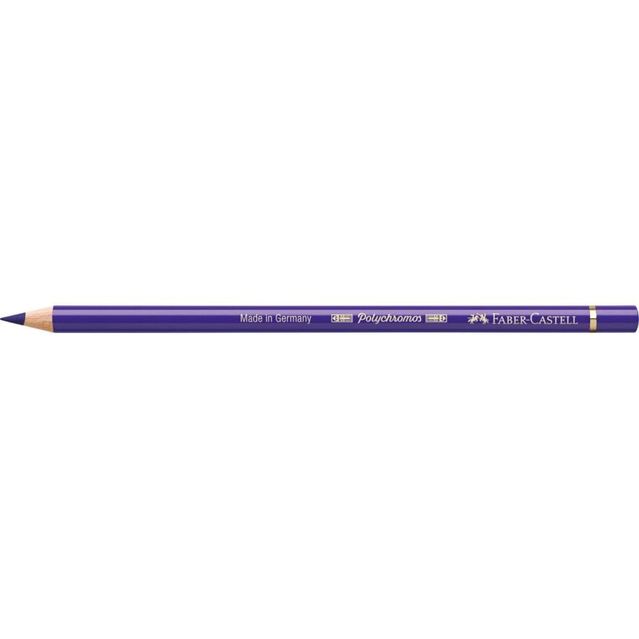 Faber-Castell - Lápiz de color Polychromos, 137 violeta azulado