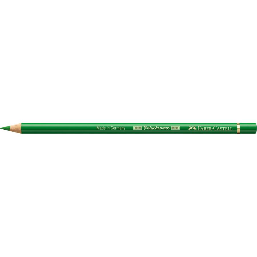 Faber-Castell - Lápiz de color Polychromos, 266 verde permanente
