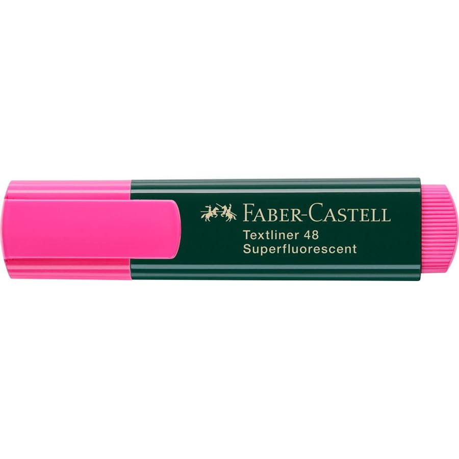 Faber-Castell - Marcador Textliner 48 superfluorescente, rosa