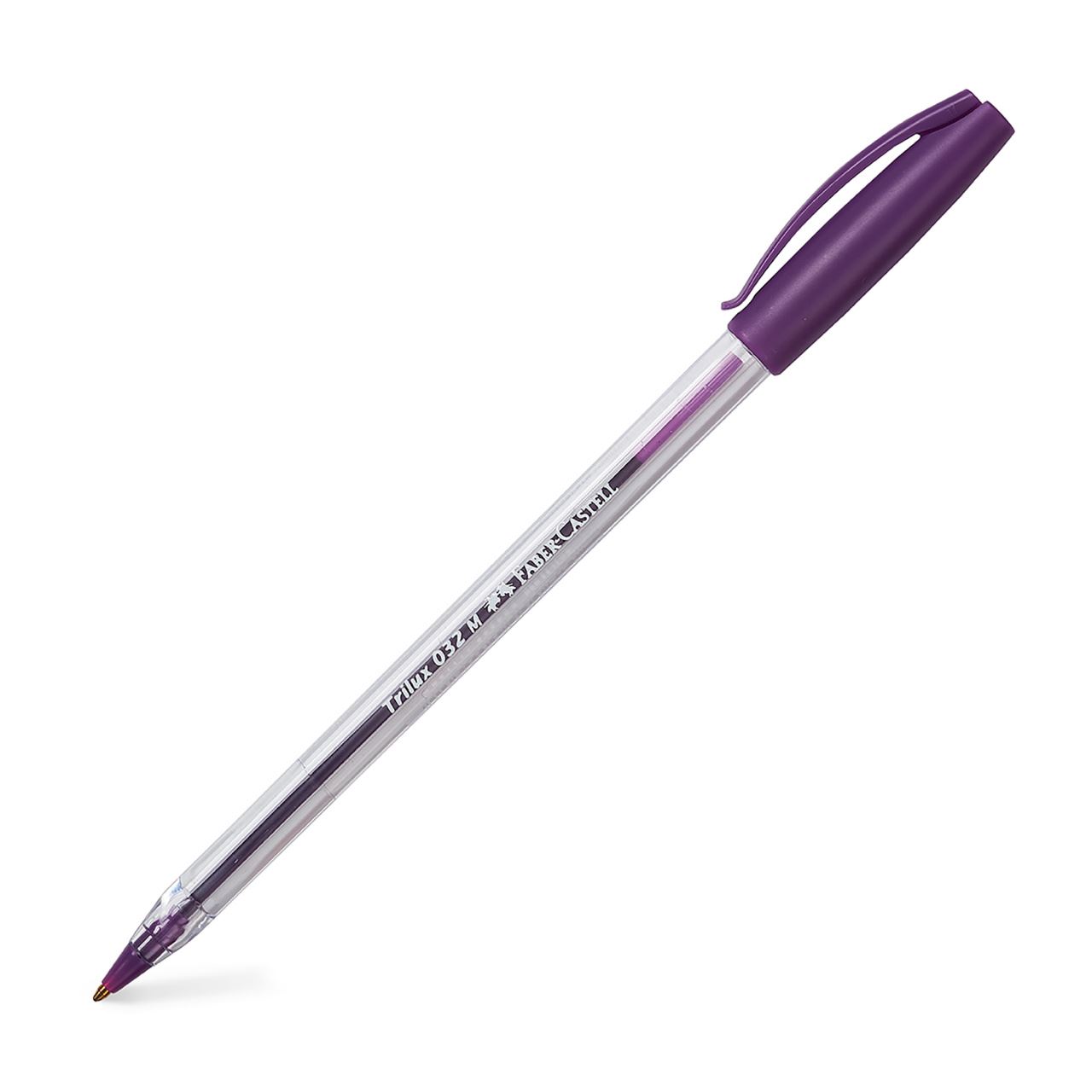 Faber-Castell - Bolígrafo Trilux 032-M violeta